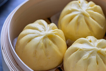 Steamed Creamy Custard Bun