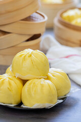 Steamed Creamy Custard Bun