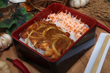 Bento food is traditional japanese food