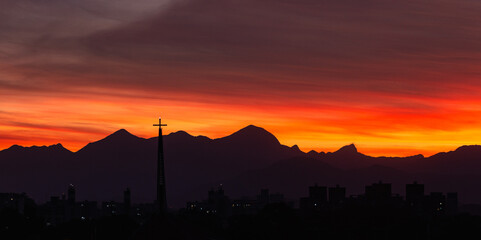 Pôr do Sol em Joinville - Santa Catarina - Brasil