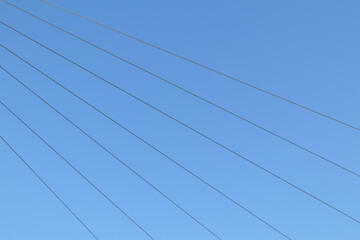 ワイヤー　空　素材