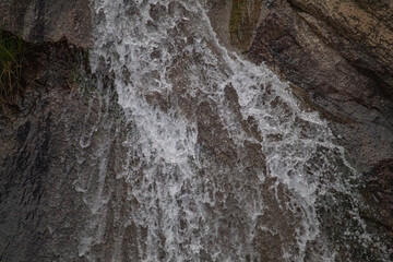 Waterfall still closeup