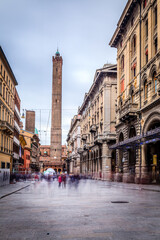 Fototapeta na wymiar Two Towers in Bologna