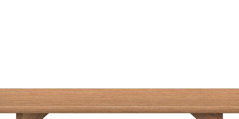 wooden shelf