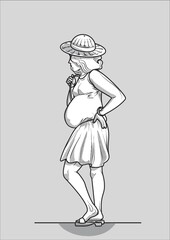 Pregnant woman