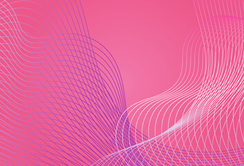 Aerial light mesh and pink background