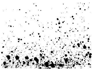 しぶき　手書き　毛筆イラスト　背景