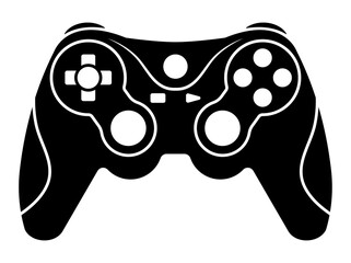 Xbox video game controllers or gamepad flat icon for apps and websites © Moch Solikin