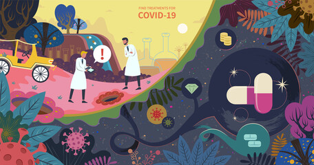 Finding new treatments for COVID-19
