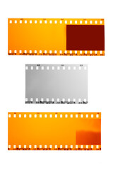 (35 mm.) film collections frame.With white space.film camera.