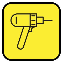 Drill machine icon