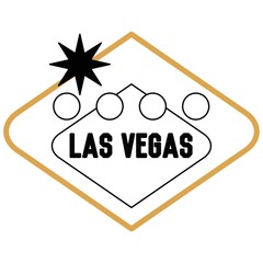 Las vegas label © captainvector