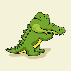 Crocodile Cartoon Alligator Cute Animals