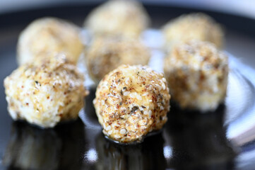Labane yogurt cheese balls