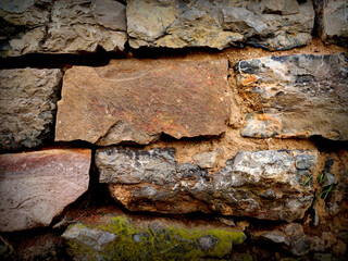 High quality stone wall desktop background