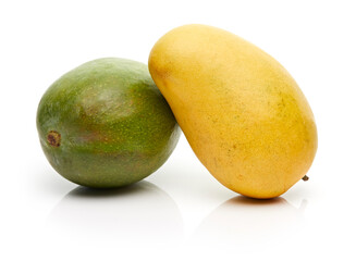 Mango Isolated on White Background