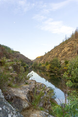 river in the mountains