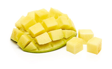 Mango Isolated on White Background
