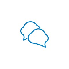 Speech bubble Logo