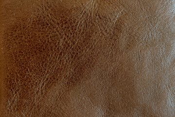 Brown leather texture on the whole shot