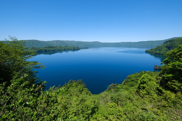 Fototapeta na wymiar 十和田湖 , 十和田八幡平国立公園 ,日本