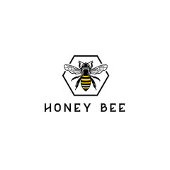 Honey Bee logo design