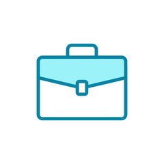 brief case - bag icon vector design template