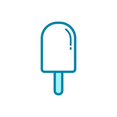 ice cream - food icon vector design template