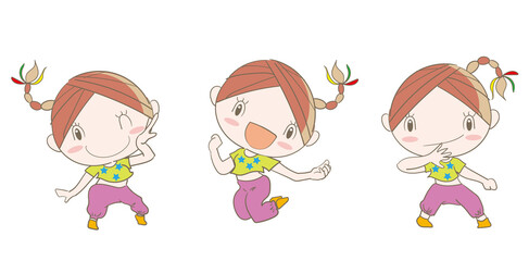 ストリートダンス・3セット