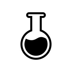 laboratory icon template, lab vector element