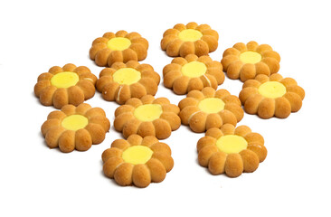 cookie flower isolated