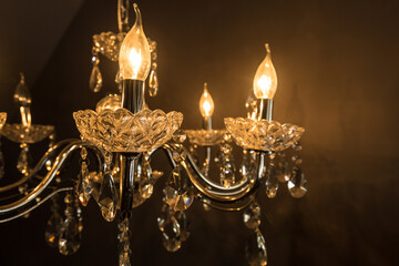 Diamond Crystal Chandelier with luxury design