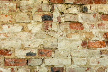 Background of old brickwork