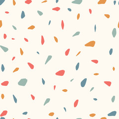 Brush strokes seamless background. Soft, cozy colors. Vector seamless pattern, can be used for fabrics, wallpaper, web, wrapping paper, card and more.
