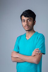 Fototapeta premium Portrait of a Confident Young boy