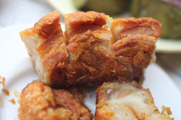 Crispy pork macro