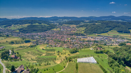 Sissach im Mai 2020, Basel-Landschaft, Schweiz