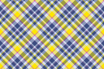 Tartan scotland seamless plaid pattern vector. Retro background fabric. Vintage check color square geometric texture.