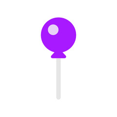 The best lollipop sweet candy icon, illustration vector. Suitable for many purposes.