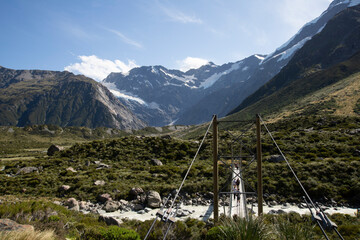 summer afternoon at the Hooker valley