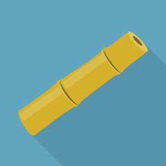 Isolated object of stem and sugar symbol. Graphic of stem and cane stock symbol for web.