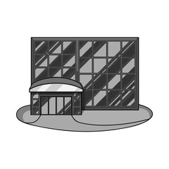 Vector illustration of emporium and shop symbol. Set of emporium and window stock symbol for web.