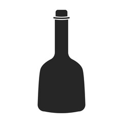 Sunflower oil vector icon.Black vector icon isolated on white background sunflower oil.