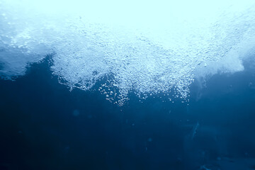 bubbles air under water ocean background diving nature abstract background underwater
