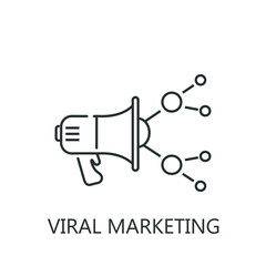 Viral marketing icon. Vector illustration
