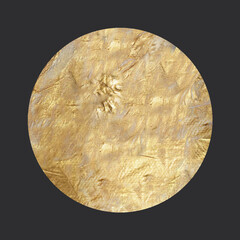 chic golden luxurious retro vintage engraving style. image of the sun and moon phases. culture of occultism. Vector graphics