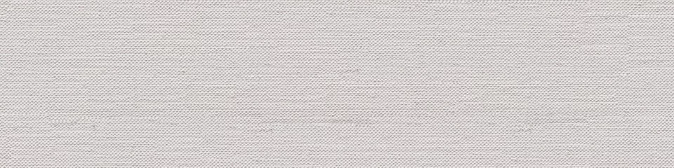 Gordijnen Linen canvas background in superlative white color as part of your design project. Seamless panoramic texture. © Dmytro Synelnychenko