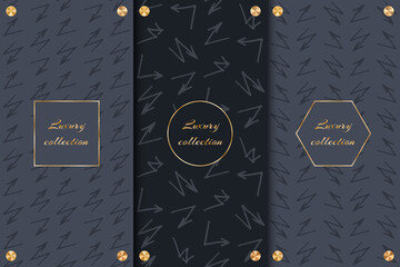 Luxury backgrounds with arrows