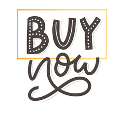 Slogan Buy now letter for web background design. Text background. Discount, sale, purchase. Typography vector illustration. Vector type illustration. Shadow business. Vector button. Sticker design.