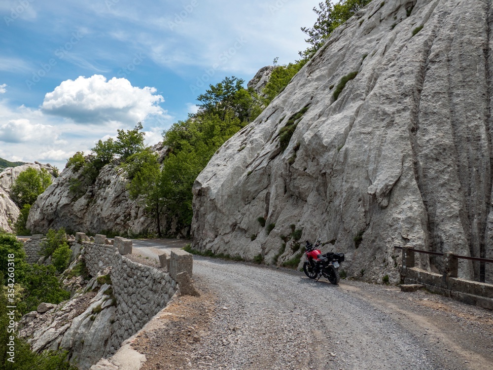 Canvas Prints bike touring